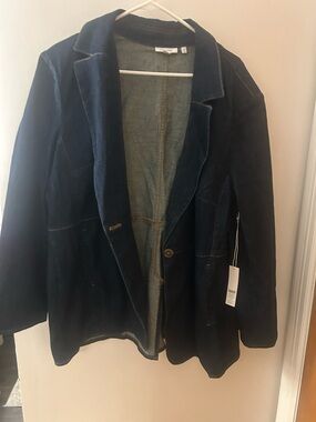 Chico's Sycamore Indigo Denim Blazer